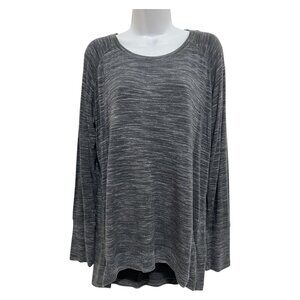 Champion Elite Womens Size L Gray Lightweight Long Sleeve Top